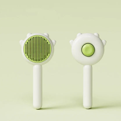 Magic Cat Massage Comb - Hair Removal Grooming Brush with Scratcher - Shello's Creative Boutique