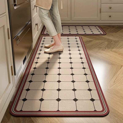 Non-slip Absorbent Diatom Mud Floor Mat - Shello's Creative Boutique