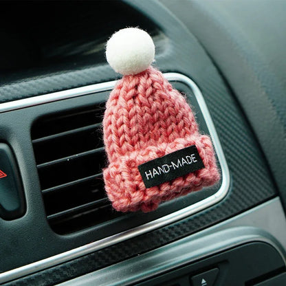 Car Styling Handmade Hat Shape Air Freshener Clip Air Condition Vent Perfume Original Fragrance Scent Automobile Accessories - Shello's Creative Boutique