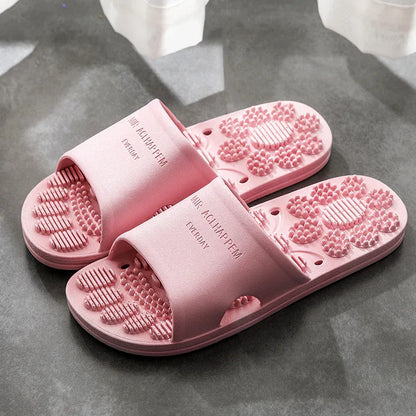 Home Bathroom Non-slip Indoor Slippers – Comfortable & Stylish for All - Shello's Creative Boutique