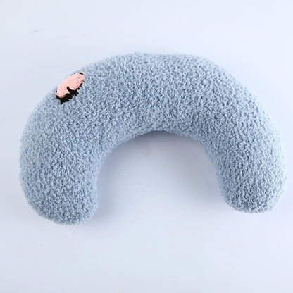 Dog Cat Pillow Protection Cervical Deep Sleep U-shaped Pet Pillow Puppy Cat Pillow Pillow Pet Supplies eprolo