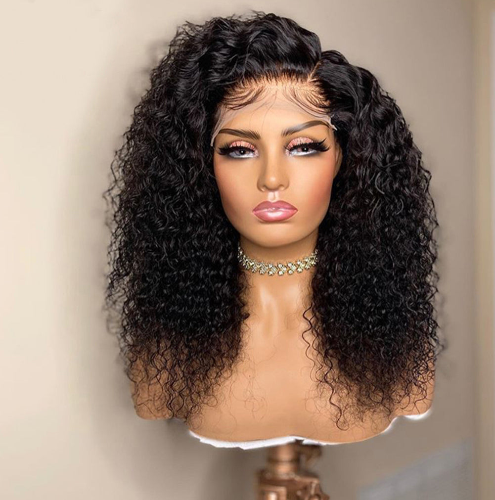 European And American Wigs African Small Volume Women's Chemical Fiber Front Lace Wig Shello Creative Boutique