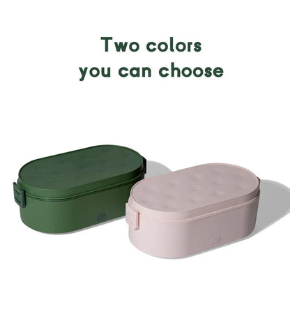 Power Bank USB Self Heat Lunch Box Electric Food Warmer Heated Lunch Box Electric USB For Office Outdoor - Shello's Creative Boutique