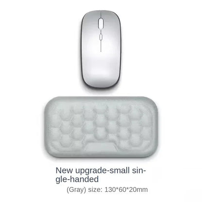 Keyboard mouse wrist rest ergonomic office typing protect relax wrist memory foam mouse pad - Shello's Creative Boutique