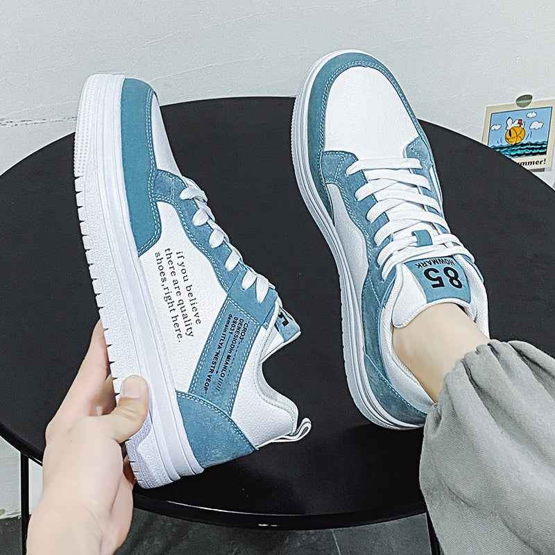 Trendy Casual Flat Sports Shoes for Students - Versatile Design for Everyday Use