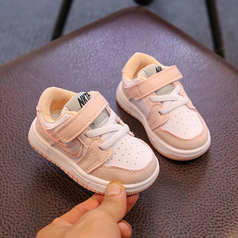 Children's Sneakers Spring And Autumn Children's Sports Shoes Boys Baby Shoes Casual Shoes Girls White Shoes eprolo