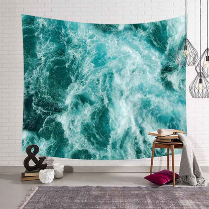 3D Beach Wall Tapestry Hanging Decor Hippie Retro Yoga Beach Towel 150x130cm/150x102cm