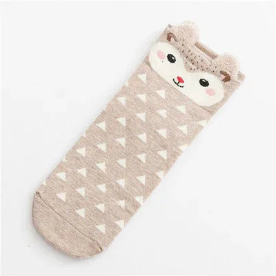 1Pair Warm Women Socks Striped 3D Socks Autumn Winter Style Socks - Shello's Creative Boutique