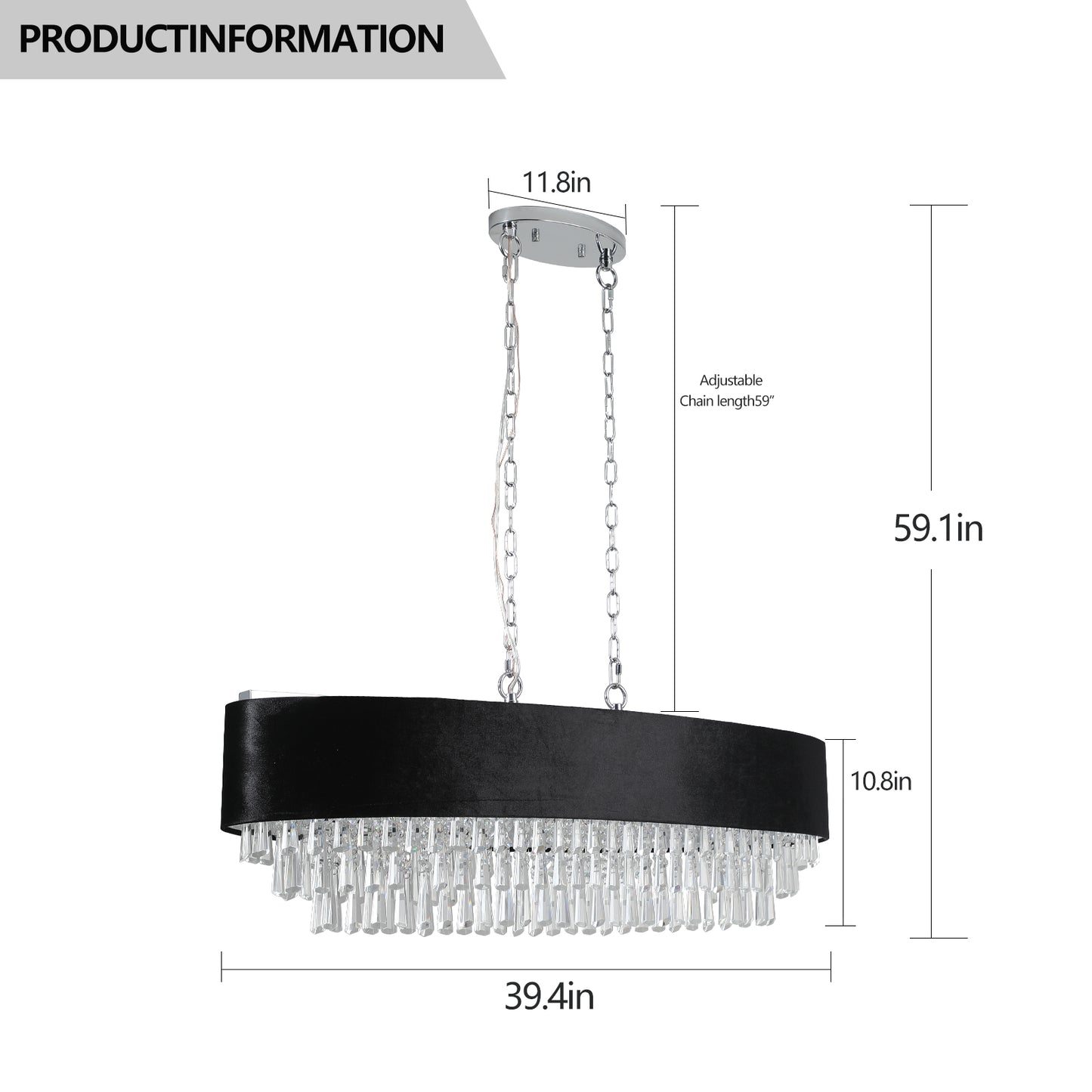 Modern Crystal Chandelier for Living-Room Cristal Lamp Luxury Home Decor Light Fixture eprolo