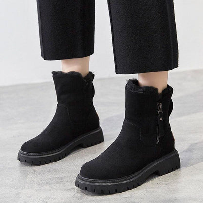 Women's snow boots winter cashmere women's shoes Warm boots cotton shoes women's boots - Shello's Creative Boutique