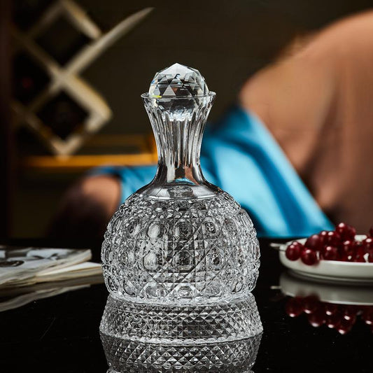 Decanter red wine household light luxury rotating tumbler crystal wine pot wine glass red wine glass wine set eprolo
