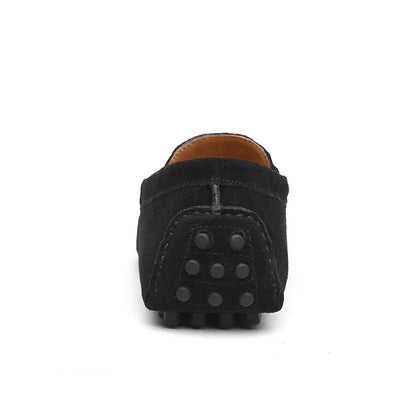 Soft Moccasins Men Loafers High Quality Genuine Leather Shoes Men Flats Driving Shoes - Shello's Creative Boutique