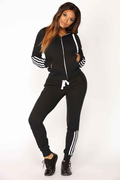 Women’s Tracksuit Set - Stylish 2-Piece Pant Tops Casual Leisurewear - Shello's Creative Boutique