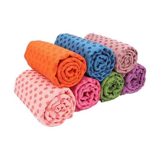 YOUGLE Non Slip Yoga Mat Cover Towel Blanket For Fitness Exercise Pilates Training - Shello's Creative Boutique