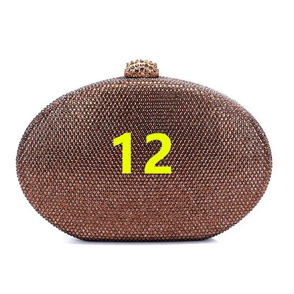 Crystal bag can be used for crossbody carrying, suitable for party and wedding gift bags - Shello's Creative Boutique