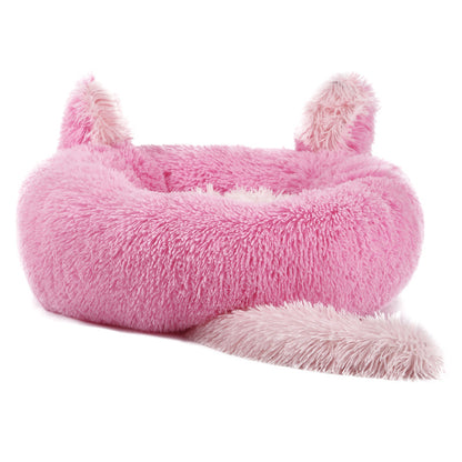 Cat Litter Dog Litter Rabbit Ears Pet Litter Dog Bed Winter Warm Mat Dog Mat Pet Supplies eprolo