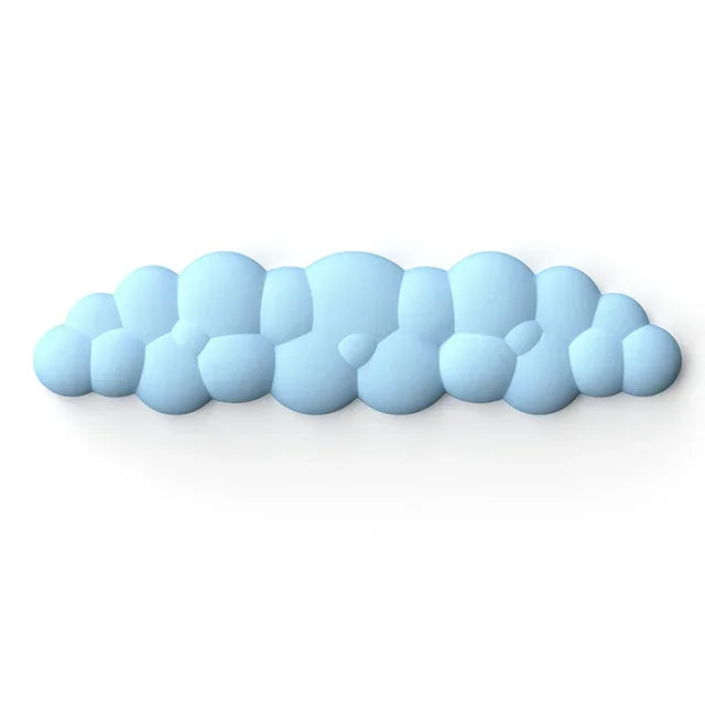 Mouse pad with wrist rest keyboard cloud anti-slip memory foam desktop office gamer mouse wrist rest - Shello's Creative Boutique