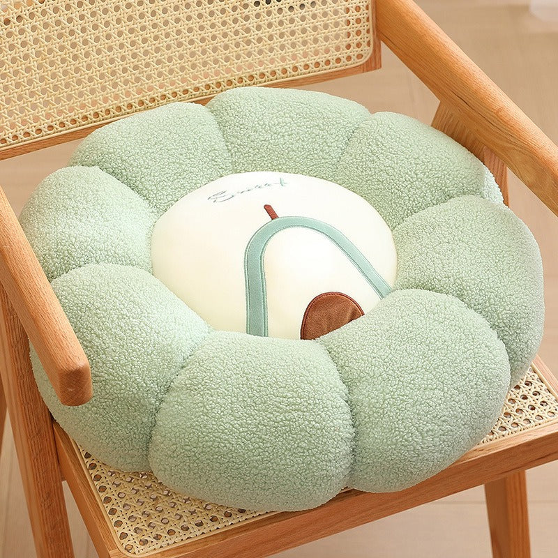 New Pumpkin Cushion Color Contrast Persimmon Ruyi Putuan Home Sofa Decoration Soft Cushion eprolo