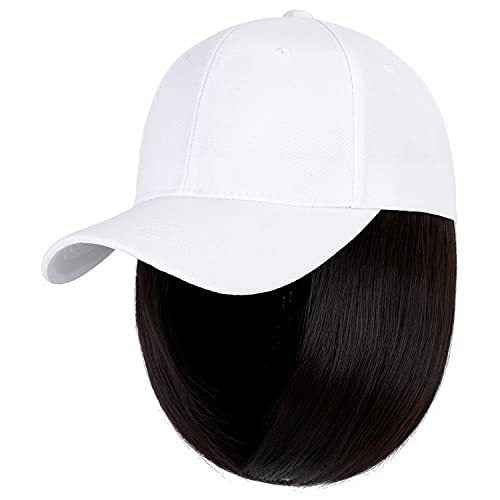 Wig Women's Hooded Wig Short Straight Hair Chemical Fiber Headcover