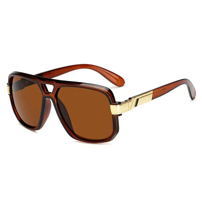 Long Keeper Square Sunglasses Men Luxury Brand Design Couple Lady Celebrity Flat Hot Women Sun Glasses Super Star Cool Eyewear - Shello's Creative Boutique