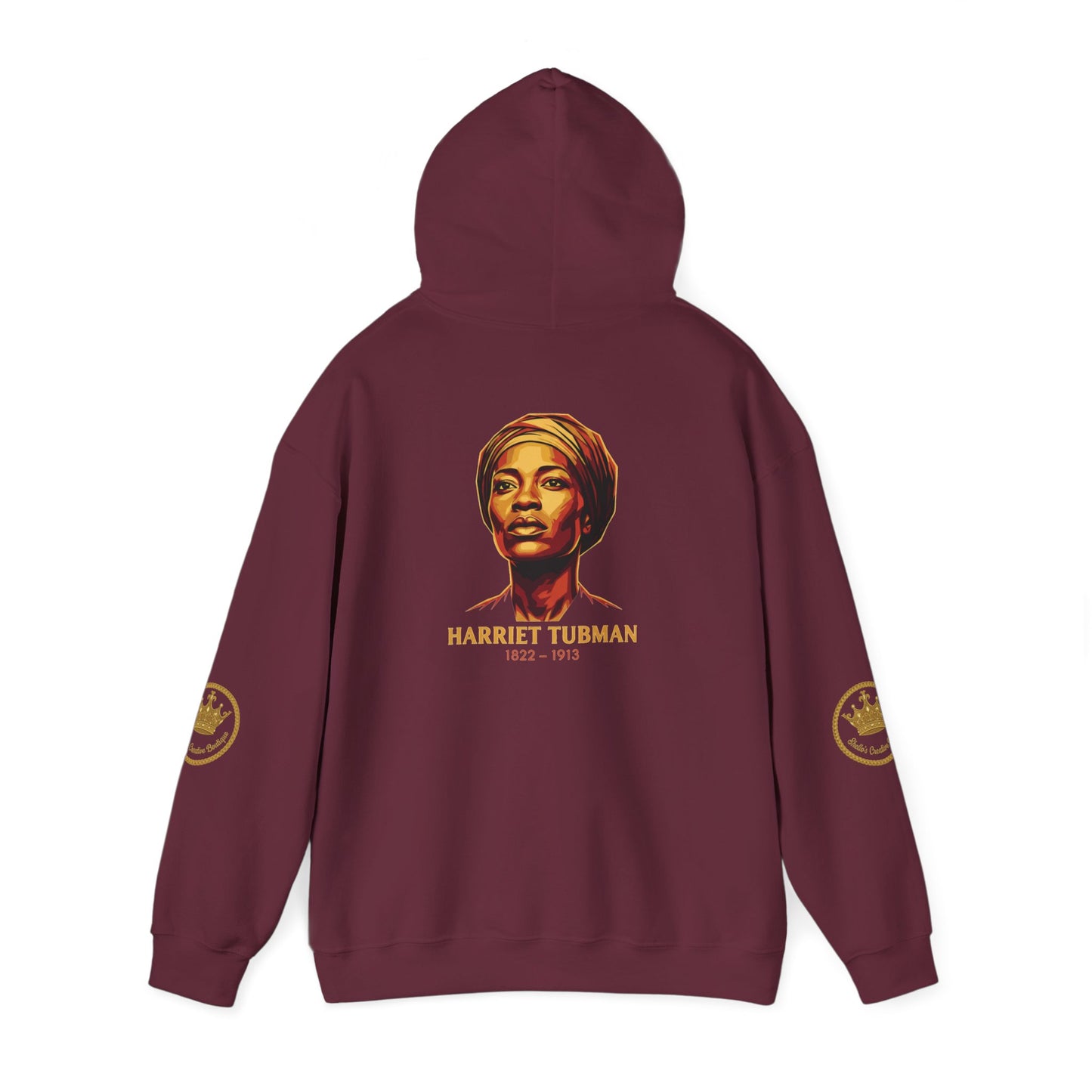 Harriet Tubman Quote Hoodie | "Every Great Dream Begins With a Dreamer" | Unisex Pullover