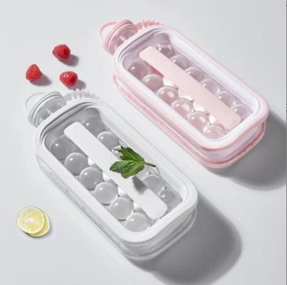 Ice Hockey Pot Ice Making Water Pot Ice Block Mold Box Frozen Ice Block Cup Spherical Artifact Whiskey Quick Frozen eprolo