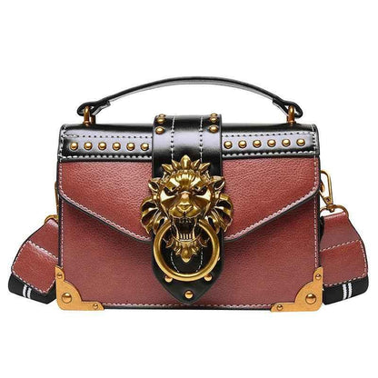 Retro Crossbody Handbag Small Square PU Shoulder Bag - Shello's Creative Boutique