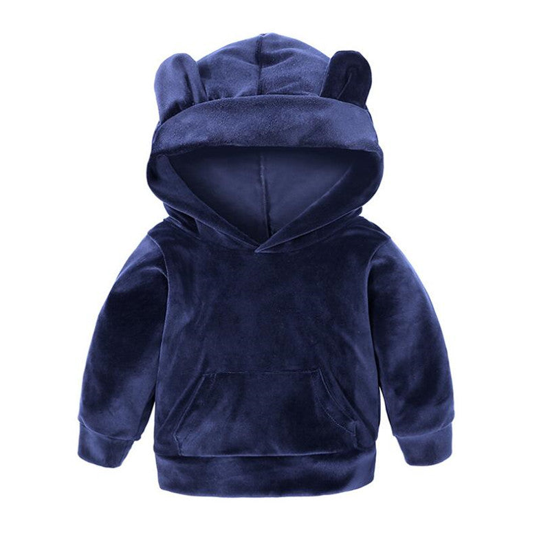 Sport Suit Children Clothing Sets Boys Girls Outfits Winter Gold Velvet Tracksuit Autumn Boy Clothes 1 2 3 4 5 6 7 8 Years eprolo