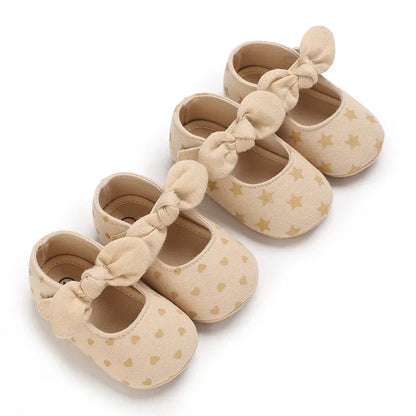 Spring And Autumn Models 0-1 Year Old Baby Toddler Shoes Soft Bottom Baby Shoes Soft Rubber Bottom Breathable Princess Shoes - Shello's Creative Boutique