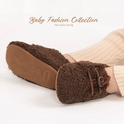 Autumn And Winter Cotton Shoes Warm Shoes Baby Shoes Toddler Shoes Baby Soft Bottom Shoes A37 - Shello's Creative Boutique