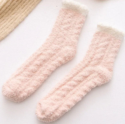 Ultra-Soft Coral Plush Children's Socks - Cozy Winter Floor Socks - Shello's Creative Boutique