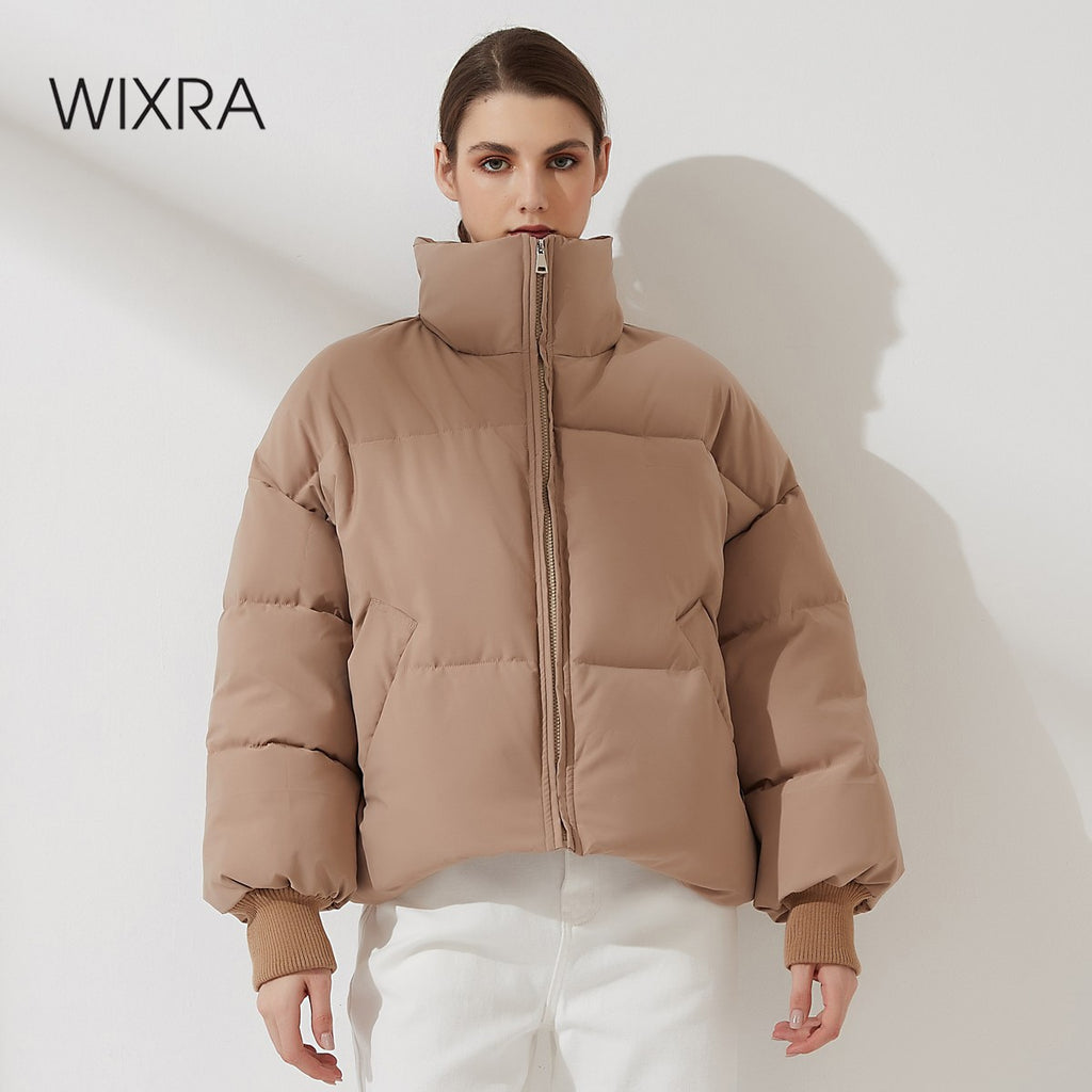 Women Thick Winter Parkas Casual Warm Cotton Jackets Coat Female Classic Zipper Outwear Autumn Street Wear