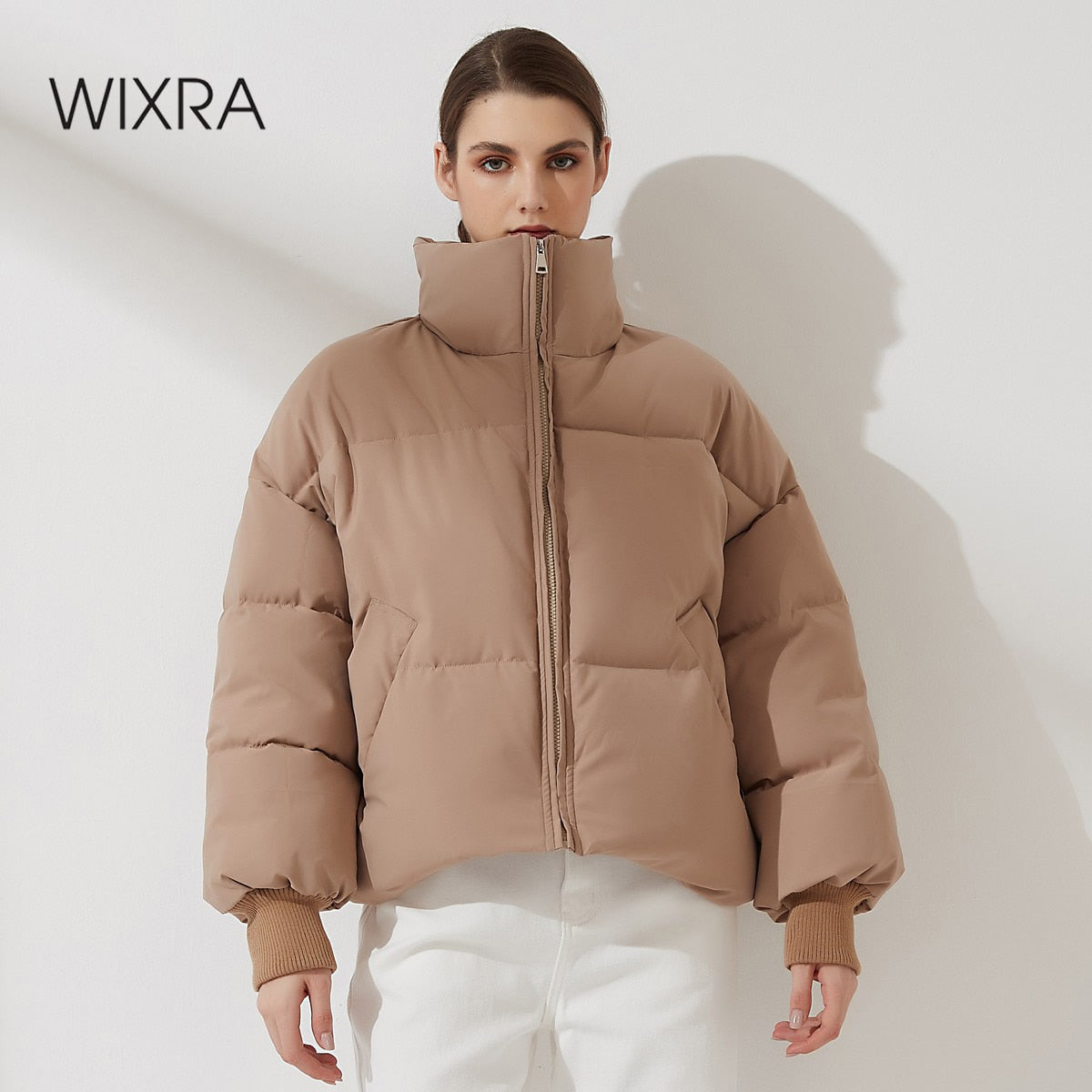 Women Thick Winter Parkas Casual Warm Cotton Jackets Coat Female Classic Zipper Outwear Autumn Street Wear