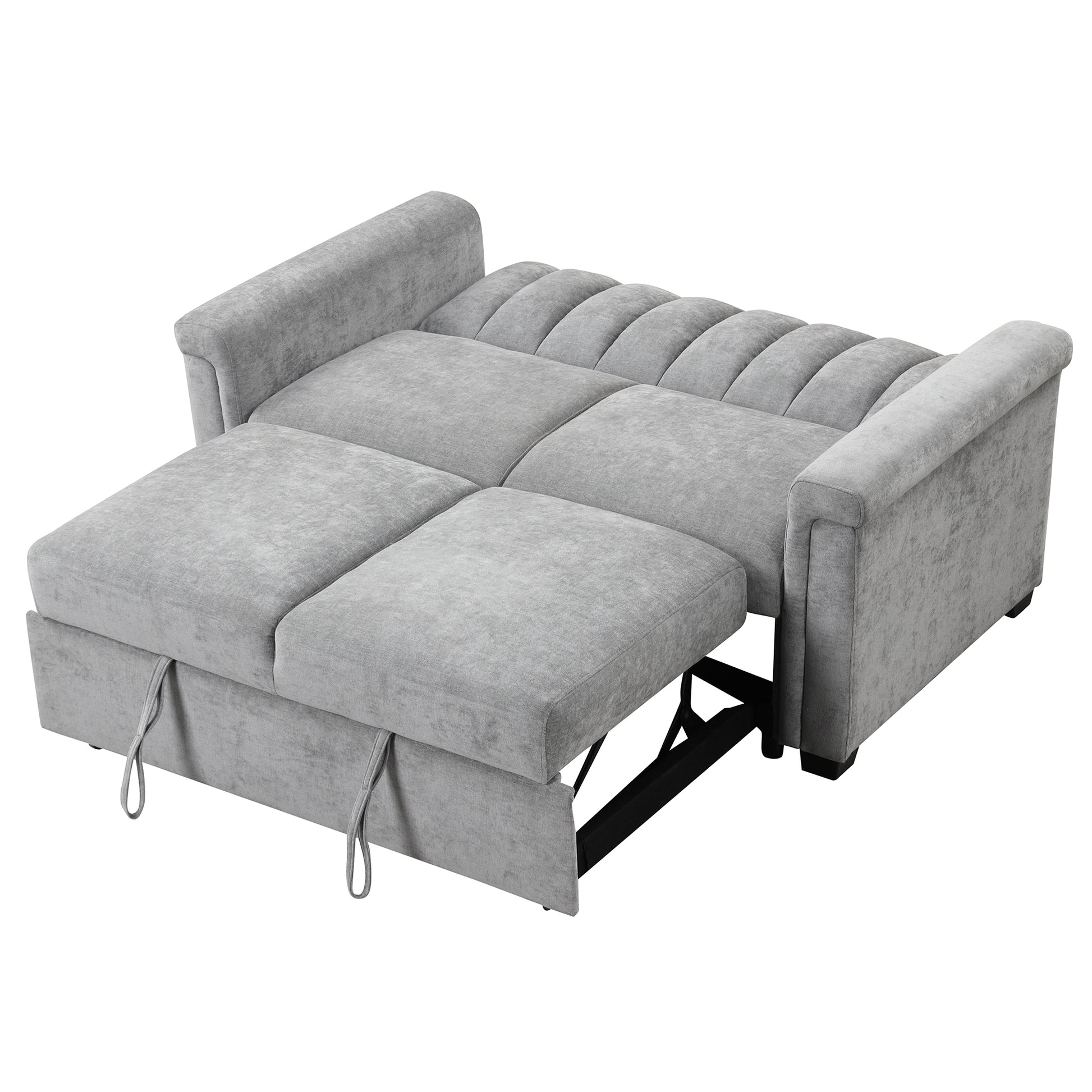 U_STYLE Convertible Soft Cushion Sofa Pull Bed ,for Two People to Sit On eprolo