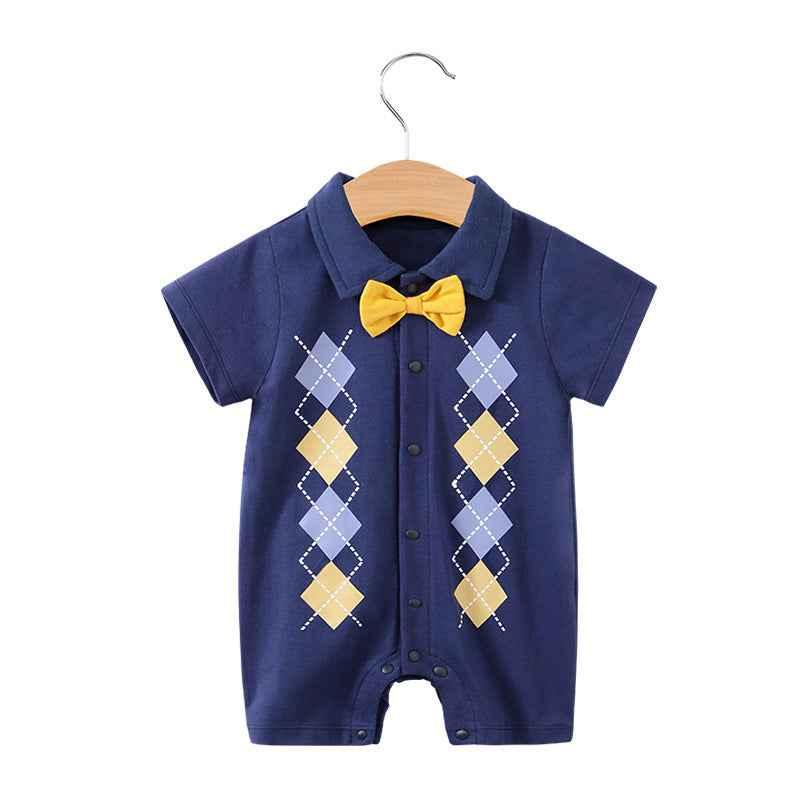 Baby Bodysuit Summer - Short Sleeve Newborn Outfit (0-12m) - Shello's Creative Boutique