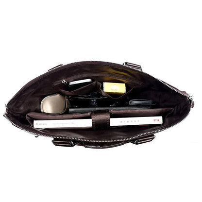Men Casual Briefcase Business Shoulder Bag - Shello's Creative Boutique