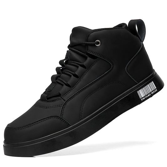Brand Men's Sneakers Trendy High Top Casual Shoes Lace Up Flats Outdoor Trainer Shoes For Men White Tenis Shoes Zapatos Hombres eprolo