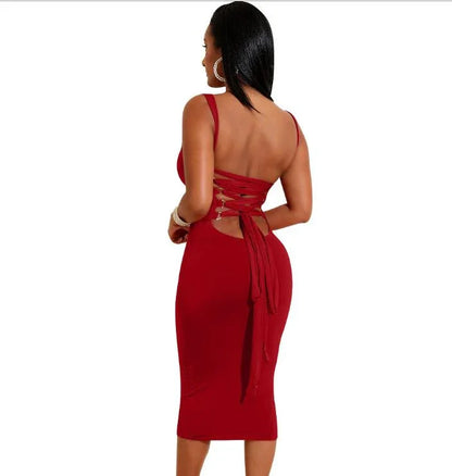Sexy Bodycon Bandage Club Dress - Women's Party Dress - Shello's Creative Boutique