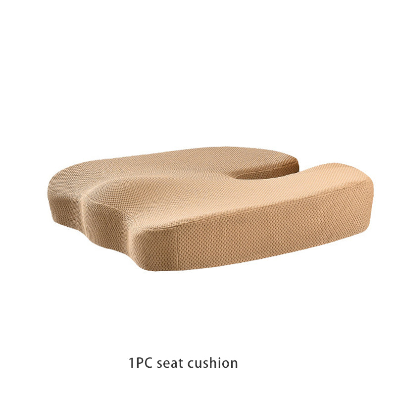 Summer Office Cushion Lumbar Back Support One Set Of Sedentary Gods Memory Foam Seat Cushion Chair Pad Shello Creative Boutique