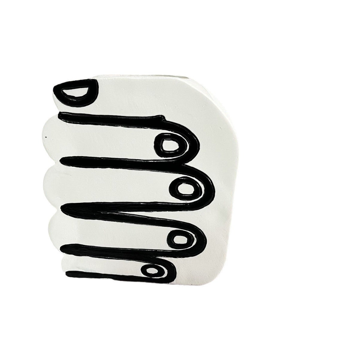 Hand shaped vase beautiful modern decoration creative home desktop resin ornaments eprolo