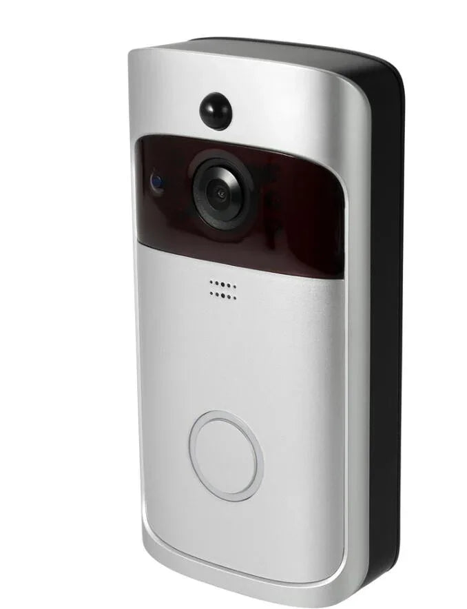 Smart WiFi Video Doorbell - Wireless Security Camera with Night Vision & Two-Way Audio - Shello's Creative Boutique