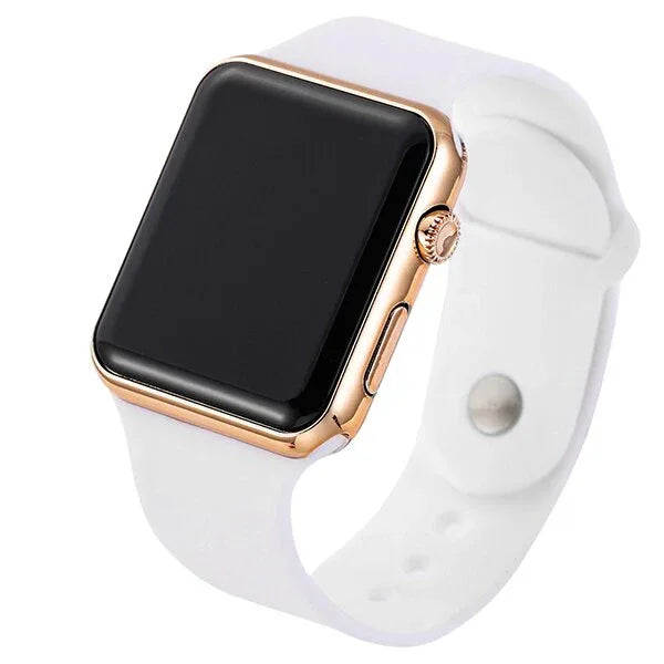 LED Digital Sport Watch - Unisex Silicone Wristwatch - Shello's Creative Boutique