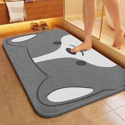 Bathroom Absorbent Floor Mat - Shello's Creative Boutique
