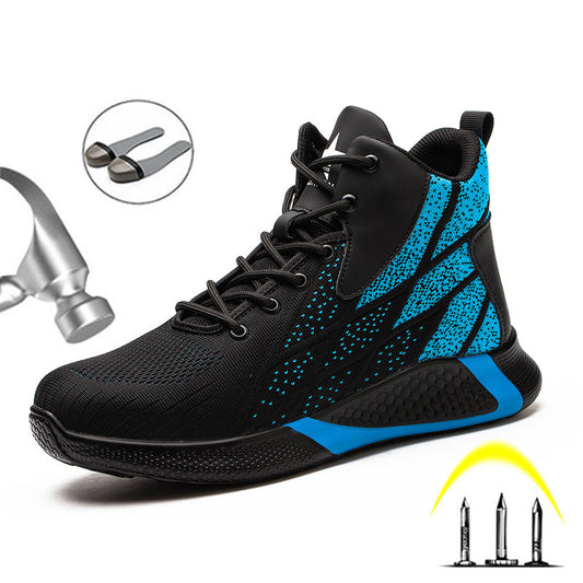 Work Boots Safety Steel Toe Shoes Men Breathable Sneakers Shoes eprolo