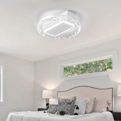 Bladeless Fan Lamp – Sleek, Modern Cooling & Illumination - Shello's Creative Boutique