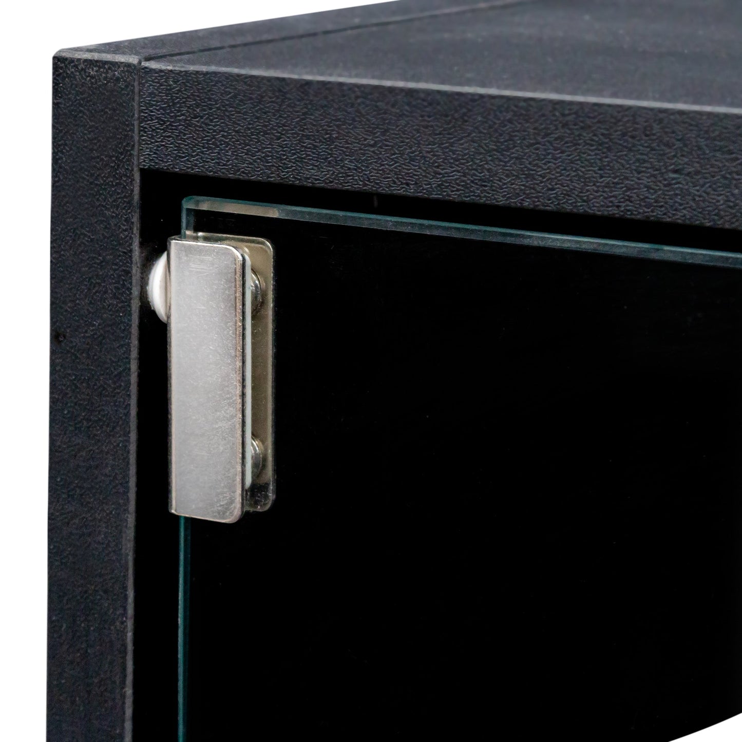 Black Glass Door Shoe Box Shoe Storage Cabinet With RGB Led Light eprolo