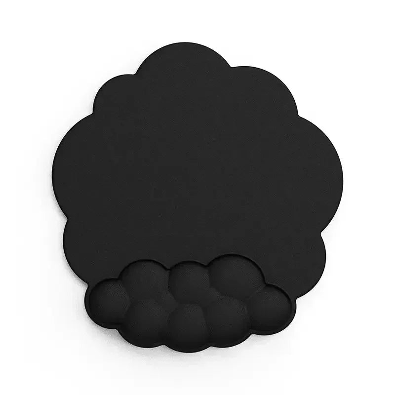 Mouse pad with wrist rest keyboard cloud anti-slip memory foam desktop office gamer mouse wrist rest - Shello's Creative Boutique