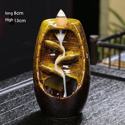 Back Flow Incense Burner Incense Path Zen Decoration Incense Burner Back Flow Incense Burner - Shello's Creative Boutique