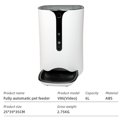 Wifi Smart APP Pet Feeder Household use Microchip Dog Automatic Pet Feeder Automatic Pet Feeder eprolo