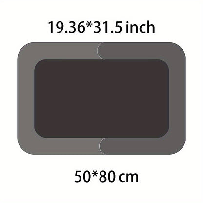 Super Absorbent Diatomite Bath Mat - Quick-Dry Non-Slip Floor Mat for Bathroom & Shower - Shello's Creative Boutique